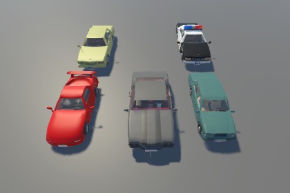 TSP172's Cartoon Car Pack