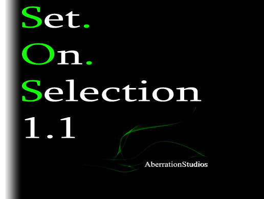 Set On Selection