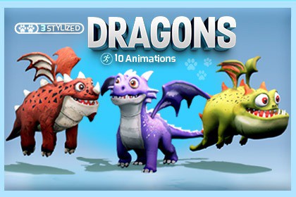 Stylized Dragons 1
