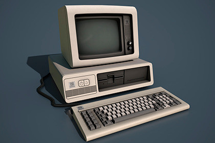 Retro Computer PC 77
