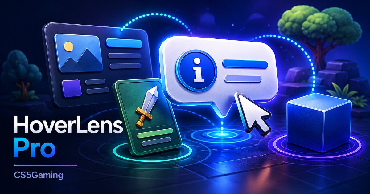 HoverLens Pro – Tooltip & Interaction Feedback System | GUI Tools ...