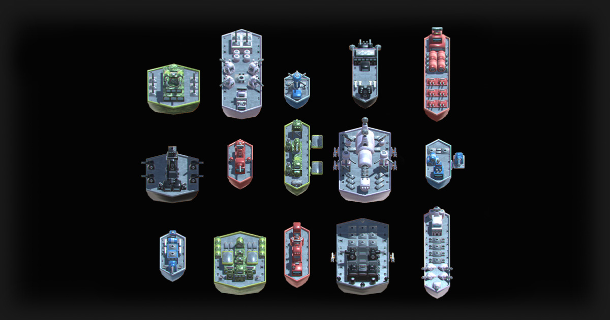 Ship Parts Pack | 3D Vehicles | Unity Asset Store