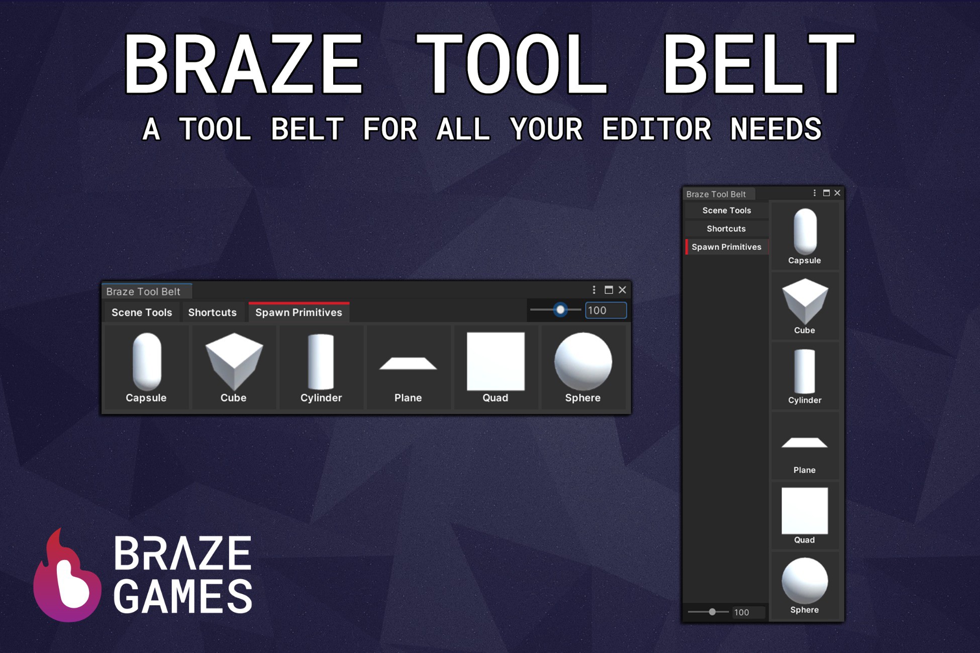 Braze Tool Belt Utilities Tools Unity Asset Store