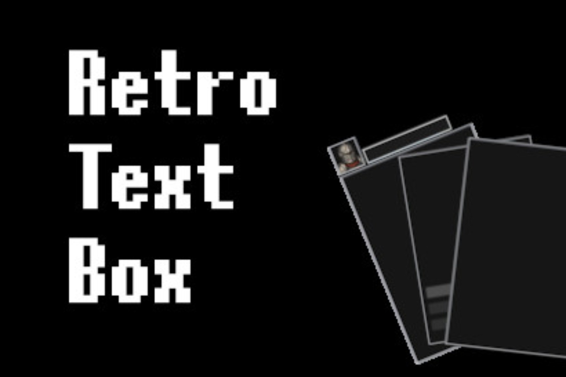 RetroTextBox | 2D GUI | Unity Asset Store