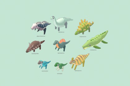 Quirky Series - Dinosaur Animals Vol 4