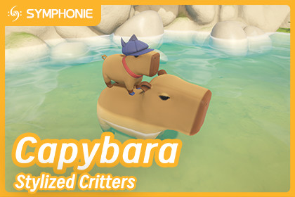 Capybara|Stylized Critters