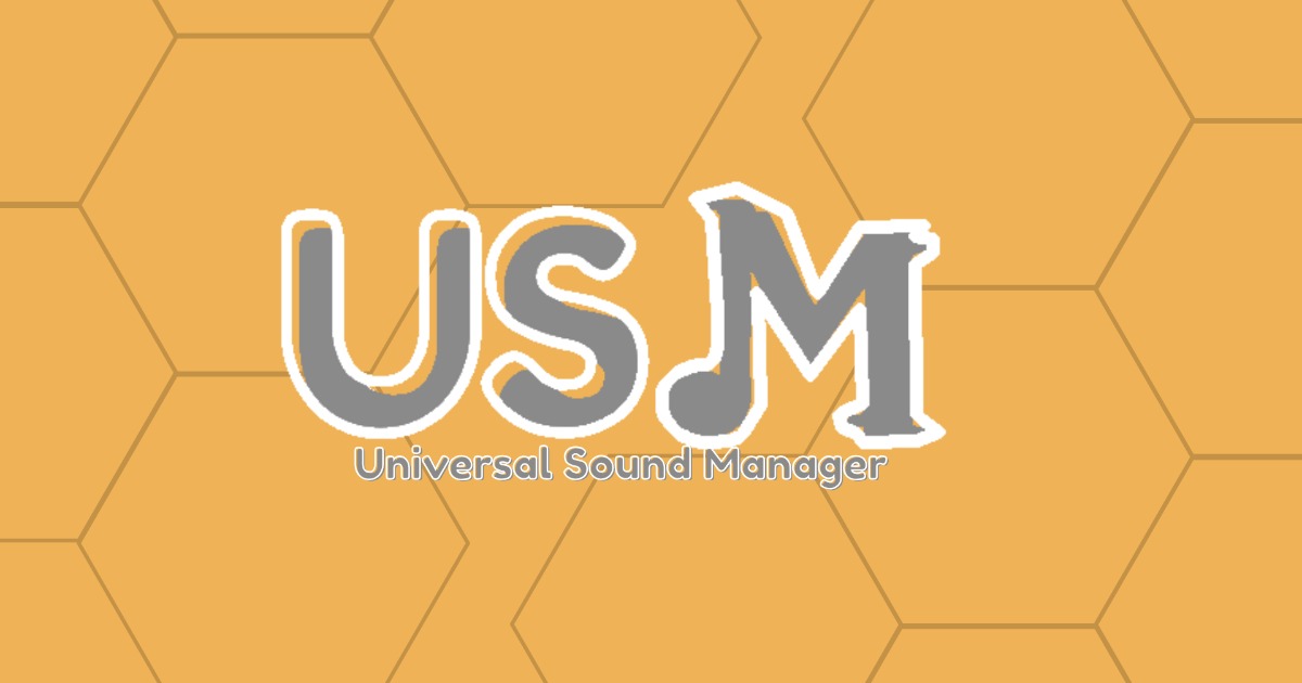 USM - Universal Sound Manager | Audio | Unity Asset Store