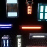 Sci-fi Lights Props Pack