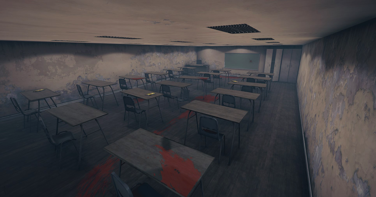 Horror Class Room | 3D 都市 | Unity Asset Store