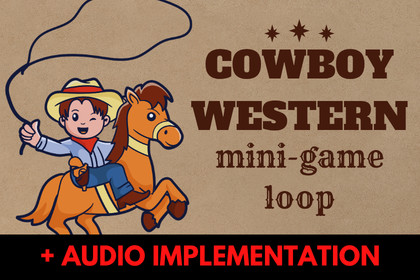 Cowboy Western Mini-Game Music Loop