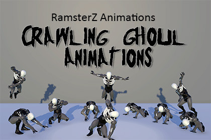 Crawling Ghoul Animations