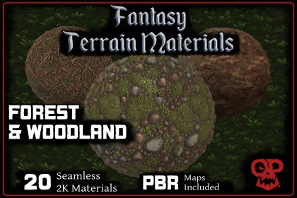Fantasy Terrain Materials | Forest & Woodlands