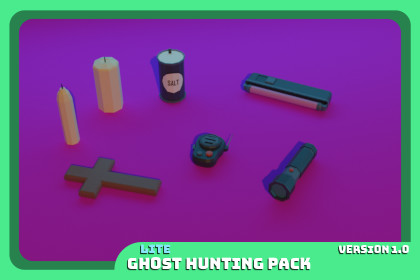 Low-Poly Ghost Hunting Pack Lite