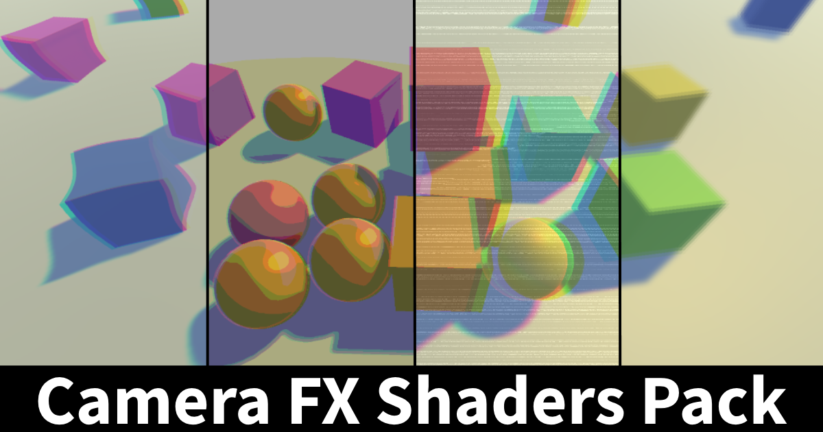 Camera FX Shaders Pack | Fullscreen & Camera Effects | Unity Asset Store