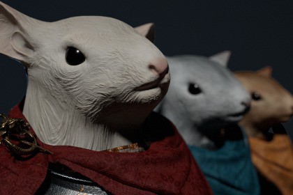 GerbilMan ‒ Stylized Desert Mouse Warrior