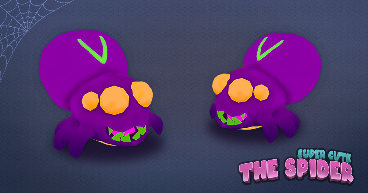 Super Cute - The Spider | 3D Creatures | Unity Asset Store