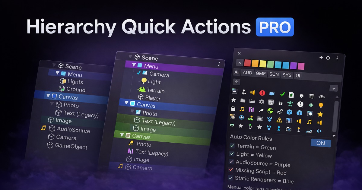 Hierarchy Quick Actions PRO – Icons, Colors, Favorites & Lock | 实用工具 工具 ...