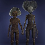 Wood mannequins