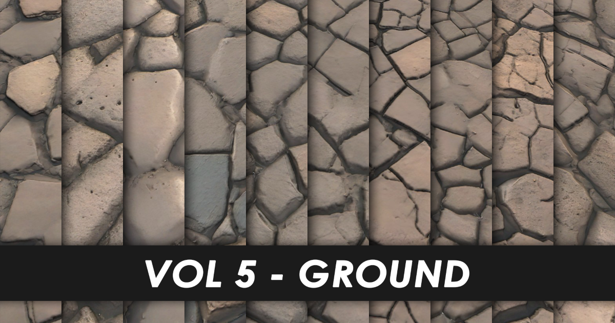 Realistic Textures - Vol 5 - Ground | 2D Textures & Materials | Unity ...