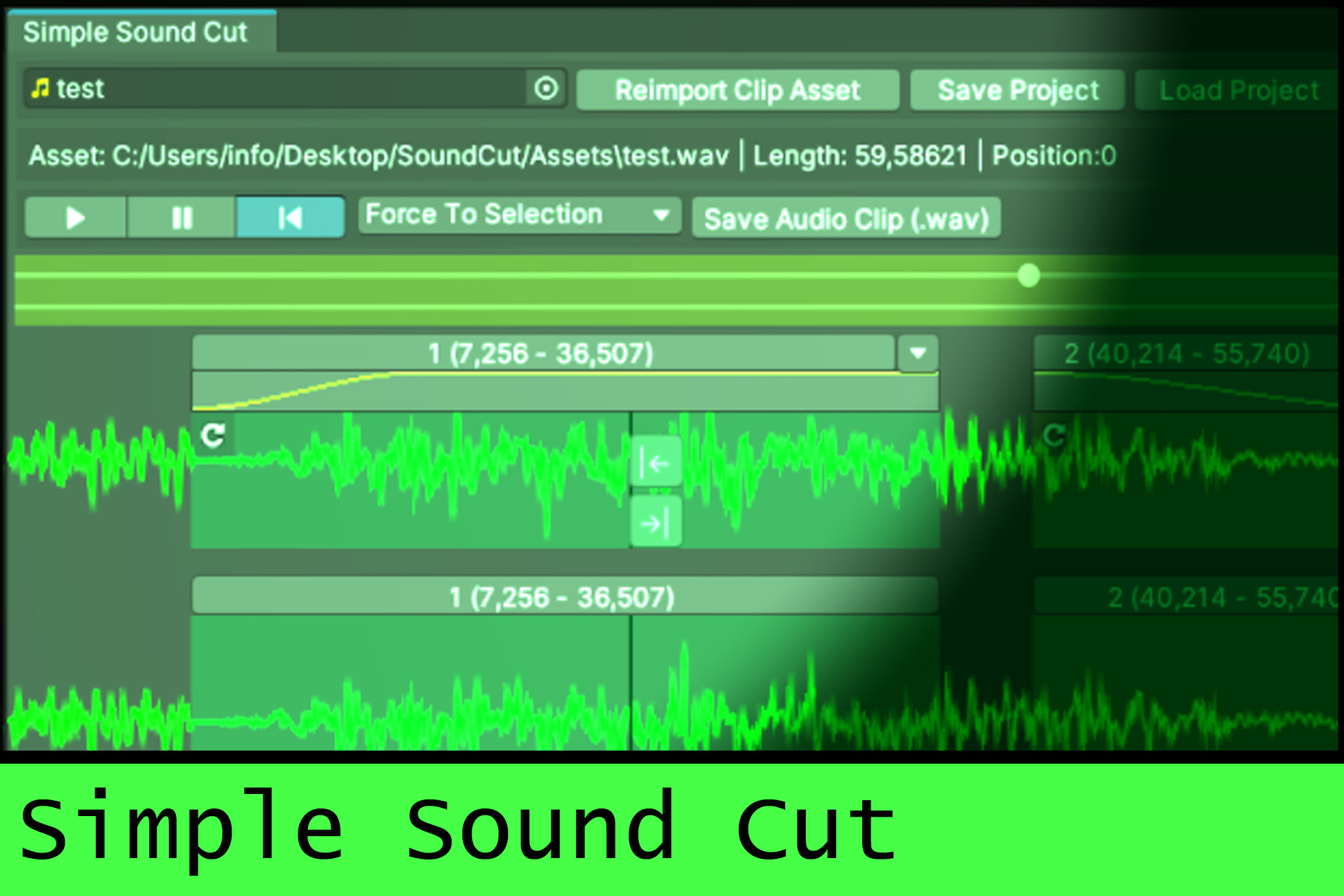 Audio Simple Simple Sound Cut | Audio | Unity Asset Store