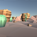 Desert Low Poly