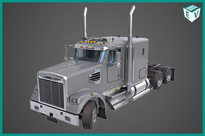 Heavy Truck Chassis 07 Generic Grey URP HDRP Textures