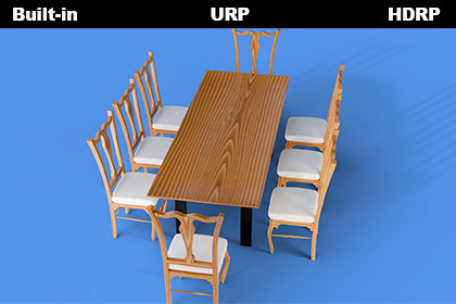 8 Seater Wooden Dining Table Set with Chairs 3d Model