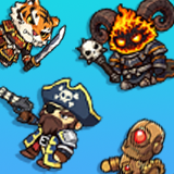 30 Fantasy Heroes – 2D Stylized Animated Pack