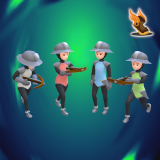 Stylized NPC - Knight Archer