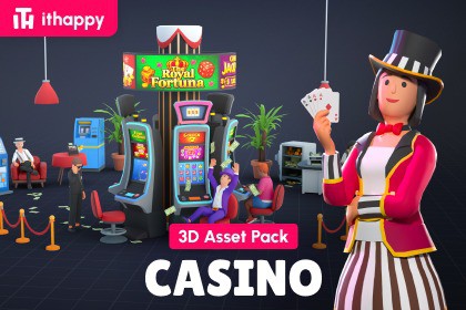 Casino FREE - Low Poly Asset Pack