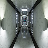 Futuristic Luxury Hotel – Sci-Fi Resort Environment