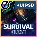 GUI Pro - Survival Clean(+PSD)