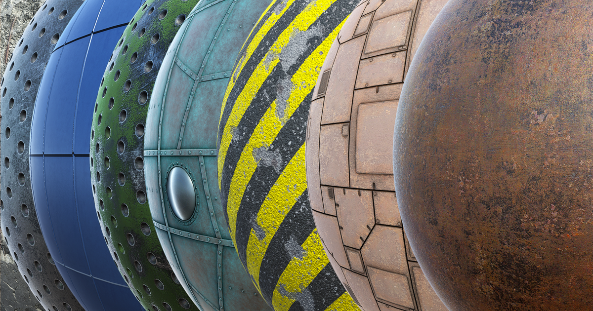 Ultimate Industrial Material Pack by GameTextures | 2D Textures ...