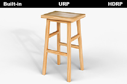 Rectangular Wooden Stool
