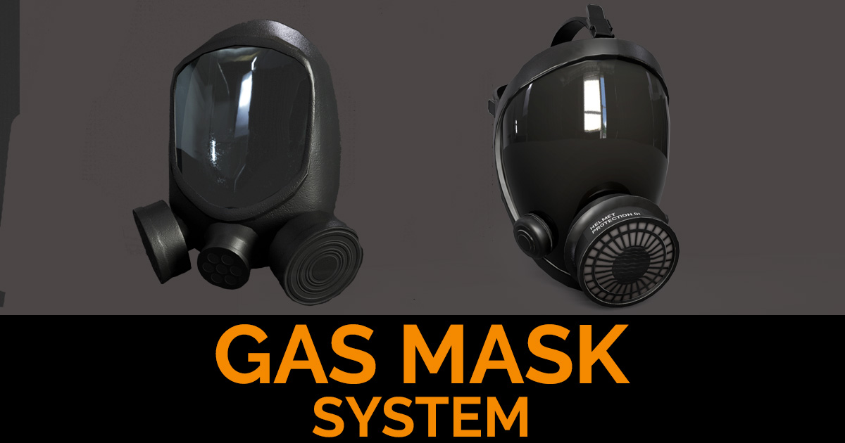 Unity Riser Gas Mask Gas Mask System V1 | Systems | Unity Asset Store