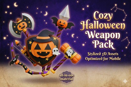Stylized Weapon Pack - HALLOWEEN pack