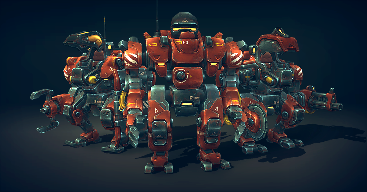 Mech Constructor: Humanoid Robots | 3D Robots | Unity Asset Store