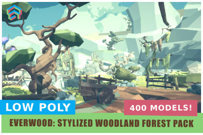 NatureForge PRO: Stylized Forest Pack