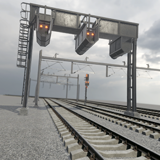 Train Power Lines and Signals