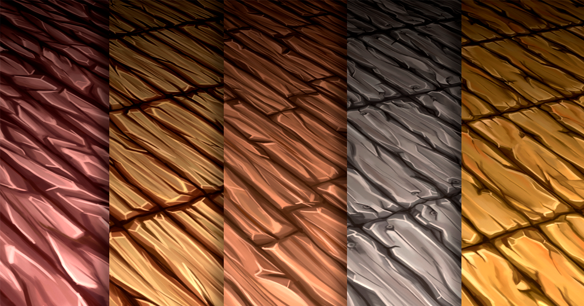 Texture Set Vol.32 Hand Painted Wood Planks | 2D Wood | Unity Asset Store