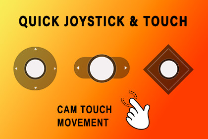 Quick Mobile Joystick - Touch Movement