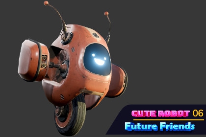 Cute Robot 06 – Future Friends