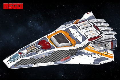 Spaceship Raptor Bomber
