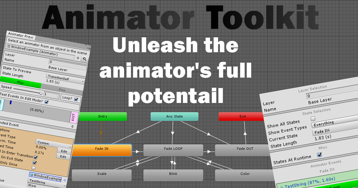 Animator Toolkit | Animation Tools | Unity Asset Store
