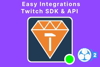 Easy Integrations - Twitch SDK & API with Game Creator 2