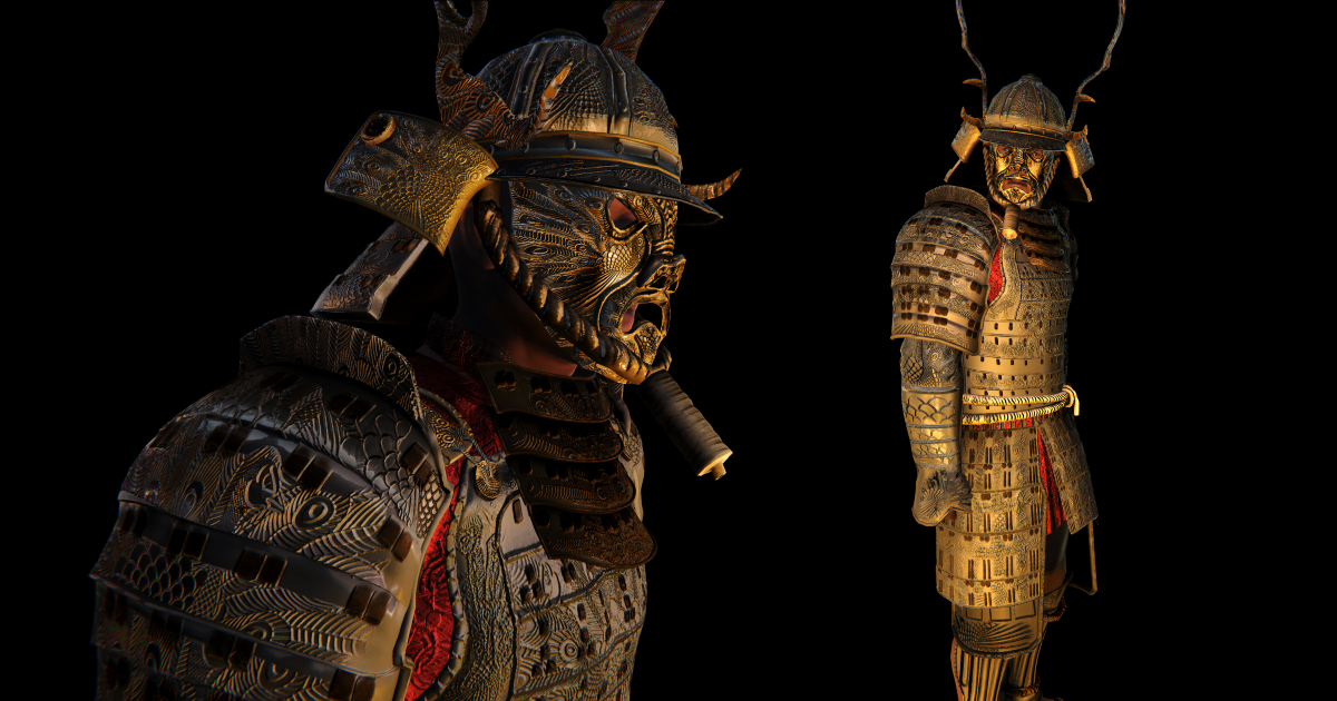UMA Samurai Warrior A | 3D Characters | Unity Asset Store