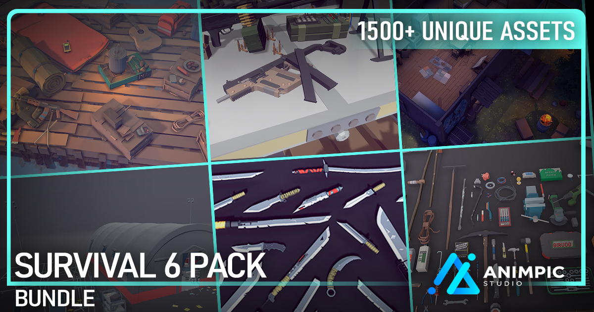 POLY - Lite Survival Bundle | 3D Environments | Unity Asset Store