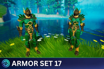 Hydra Armor Set - Stylized RPG