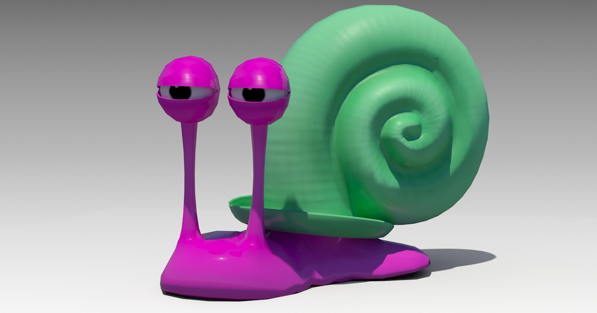 Snail Toon Animated | 3D キャラクター | Unity Asset Store