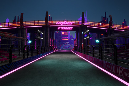 Neon Drift - Cyber Racing Track (URP)
